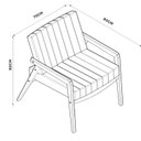 Ver imagem 3 de Poltrona para Sala de Estar Uxuá 104
