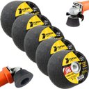 Ver imagem 5 de Rebolo Copo Cônico 100x50 Grão 36 Desbaste Lixa | 10 Un