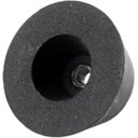 Ver imagem 1 de Rebolo Copo Cônico 100x50 Grão 36 Desbaste Lixa | 10 Un