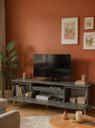 Ver imagem 3 de Rack para TV 150cm MDF Dallas On Móveis:Oliva BP