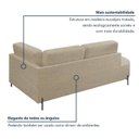 Ver imagem 6 de Sofá Living Orgânico 2 Lugares Linho Bege Norten 175cm