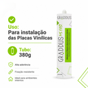 Ver imagem 2 de Adesivo e Selante Ms Fast - Tubo 380g Branco Graddus