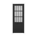 Ver imagem 1 de Porta de Aluminio Postigo 210x80cm Sólida Abertura Esquerda Preto MGM