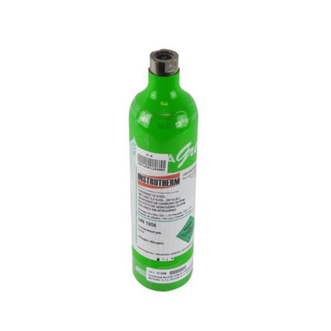 Cilindro Para Calibração 4 Gases Carbono Oxigênio Hidrogênio 34L Metano 2,5% Alumínio K-4