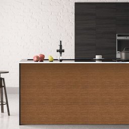 Papel de Parede Adesivo Lavavel 3d Madeira Freijó Castanho 500x60cm - 3