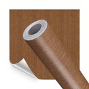 Ver imagem 1 de Papel de Parede Adesivo Lavavel 3d Madeira Freijó Castanho 500x60cm