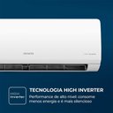 Ver imagem 2 de Ar Condicionado Aiwa Split High Wall High Inverter 12.000 Btus Frio Aws-ac-12f-eu 220v