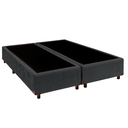Ver imagem 1 de Cama Box Casal Blindado Nature Cinza 138x188