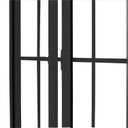 Ver imagem 3 de Janela de Aluminio Correr 100x150cm 4 Folhas com Grade Sólida Preto MGM