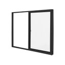 Ver imagem 2 de Janela de Aluminio Correr 100x120cm 2 Folhas Soft Preto MGM
