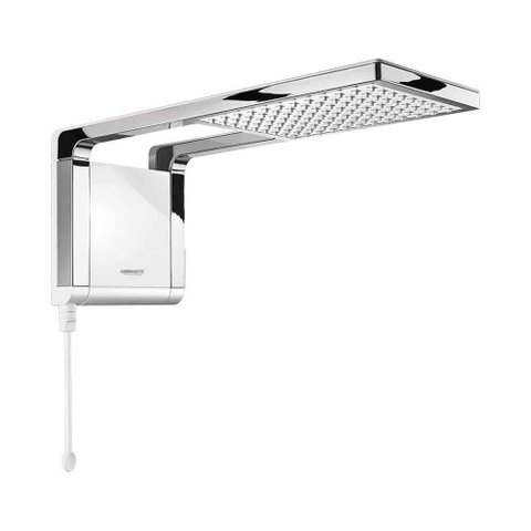 Chuveiro Eletronico Branco Cromado Acqua Storm Ultra 220/7800 Lorenzetti