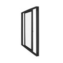 Ver imagem 3 de Janela de Aluminio de Correr 100x150cm 2 Folhas Soft Preto MGM