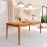 Mesa de Jantar 8 Lugares 210cm Miriti Cabecasa Madeiramadeira - 1