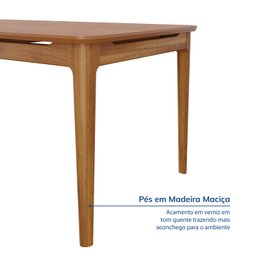 Mesa de Jantar 8 Lugares 210cm Miriti Cabecasa Madeiramadeira - 4