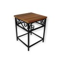 Ver imagem 6 de Banco Banquinho Quadrado Ferro e Madeira Artesanato Mineiro