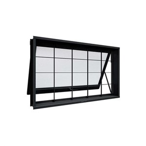 Janela Maxim-ar Evidence em Aço com Grade Quadriculada 60x80 R120