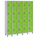 Ver imagem 1 de Roupeiro de Aço 20 Portas Locker Robustez e Durabilidade:verde