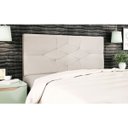 Ver imagem 2 de Cabeceira Estofada Cama Box Queen 160cm Virgínia Suede Bege