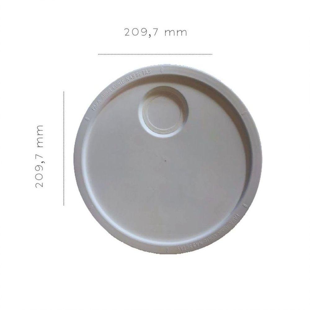 Balde Alça Plastica para Armazenar Frango 5 Litros - 3