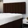 Painel Nashira 200 / N-027 Veludo Marrom Chocolate - 1