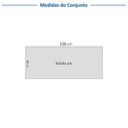 Ver imagem 4 de Cozinha Compacta Planejada 2 Peças 1 Aéreo 1 Balcão Soho CabeCasa MadeiraOriginals Cinza/Freijó/Grafite