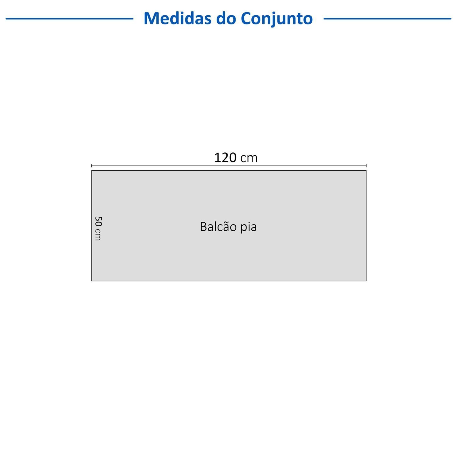 Cozinha Compacta 2 Peças 1 Aéreo 1 Balcão Soho Cabecasa Madeiramadeira - 3