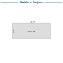 Ver imagem 4 de Cozinha Compacta Planejada 2 Peças 1 Aéreo 1 Balcão Soho CabeCasa MadeiraOriginals Cinza/Branco/Grafite