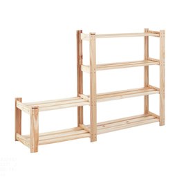 Estante Tramontina Modulare em Madeira Pinus com Acabamento Natural com 4 Prateleiras Tramontina - 2