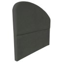 Ver imagem 5 de Cabeceira de Cama Box Estofada 100 Cm Solteiro Decoração Serena Organico Curva Boucle