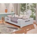 Ver imagem 1 de Cama Casal Montessori Encanto Proteção Grade + Colchão Casal