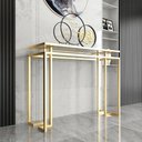 Ver imagem 3 de Aparador Base Dourada com Tampa em Laca