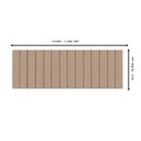 Ver imagem 3 de Cabeceira Painel Estofada para Cama Box 140 Cm - Palito - Verde Menta