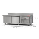 Ver imagem 3 de Balcão Preparo de Gavetas Congelados 1500 In430/p/220v/60hz/enp