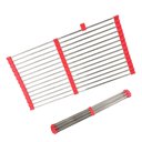 Ver imagem 1 de Escorredor Esteira Extensivo Inox Silicone Pia Cozinha Cuba