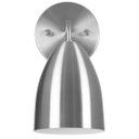 Ver imagem 2 de Arandela Aluminio Cone Sadan Escovado 23x25cm