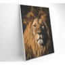 Quadro Leão 60x90 Cm Adesivo Fotográfico - 2