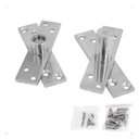 Ver imagem 6 de Dobradiça Pino Porta Pivotante 150kg Pivô Superior e Inferior Aço Inox
