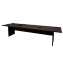 Ver imagem 4 de Mesa de Reunião Preta 3,20m X 1,10m 2 Caixas de Tomadas F5
