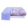 Kit Enxoval Bebe Jogo de Lençol Americano e Travesseiros Cor:leão Azul - 1