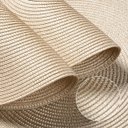 Ver imagem 5 de Jogo Americano Sousplat Redondo Cozinha - Kit 4 Peças:palha