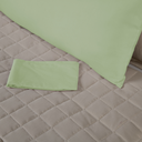 Ver imagem 6 de Capa para Travesseiro Fofuxinho Liso 90 X 35cm com Zíper Algodão Verde