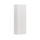 Ver imagem 2 de Guarda-Roupa Solteiro Andorra 2 Portas 2 Gavetas Branco - Pnr Móveis