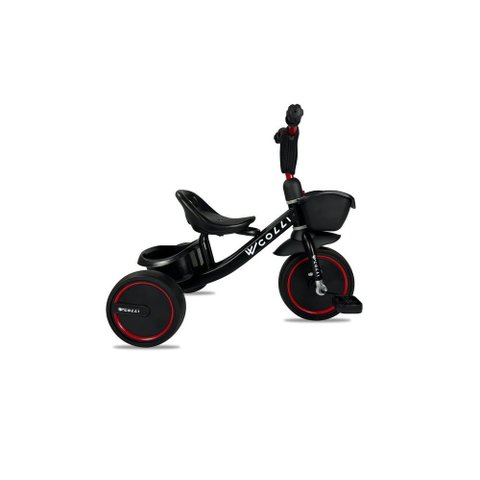 Bicicleta Colli Little Boy Aro 12 Quadro em Aço Carbono Preto