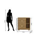 Ver imagem 5 de Conjunto de Guarda Roupa e Cômoda Prisma Nature