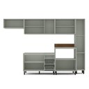 Ver imagem 6 de Armário de Cozinha Modulada Completa 6 Peças 316,8cm sem Tampo 250032 Koya Politorno Móveis