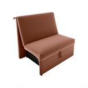 Ver imagem 2 de Sofá Cama Dominion 2 Lugares Reclinável 113cm Terracota