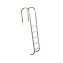 Ver imagem 1 de Escada para Piscina Marinheiro 1 1/2'' em Aço Inox 5 Degraus Anatômicos em Abs - Sodramar Escada Mar