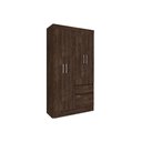 Ver imagem 4 de Guarda Roupa 4 Portas Oregon C- e 2 Gavetas Branco-neve - Tcil Móveis