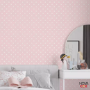 Ver imagem 2 de Papel de Parede Infantil Bolinha Colorida Tons Pastel Autocolante