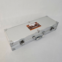 Ver imagem 4 de Kit Churrasco Aço Inox - 5 Peças - Maleta em Alumínio